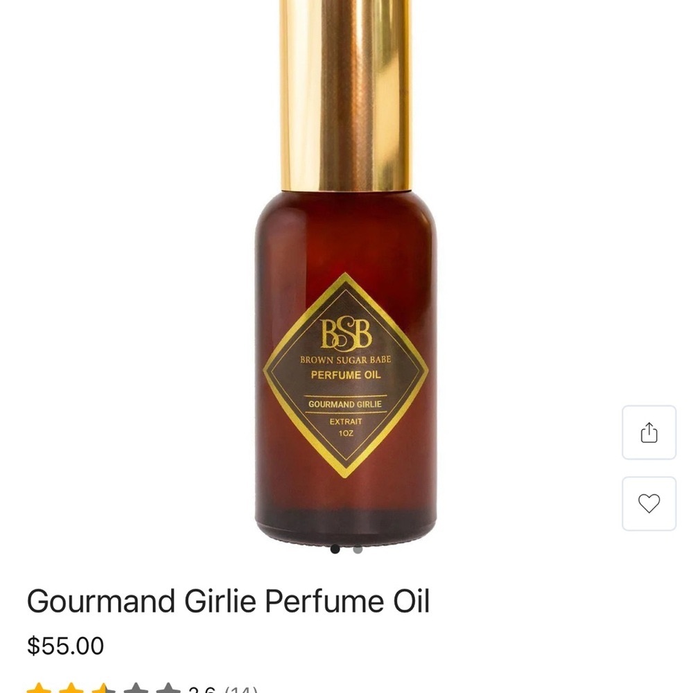 Perfume Oil - Gold and Brown